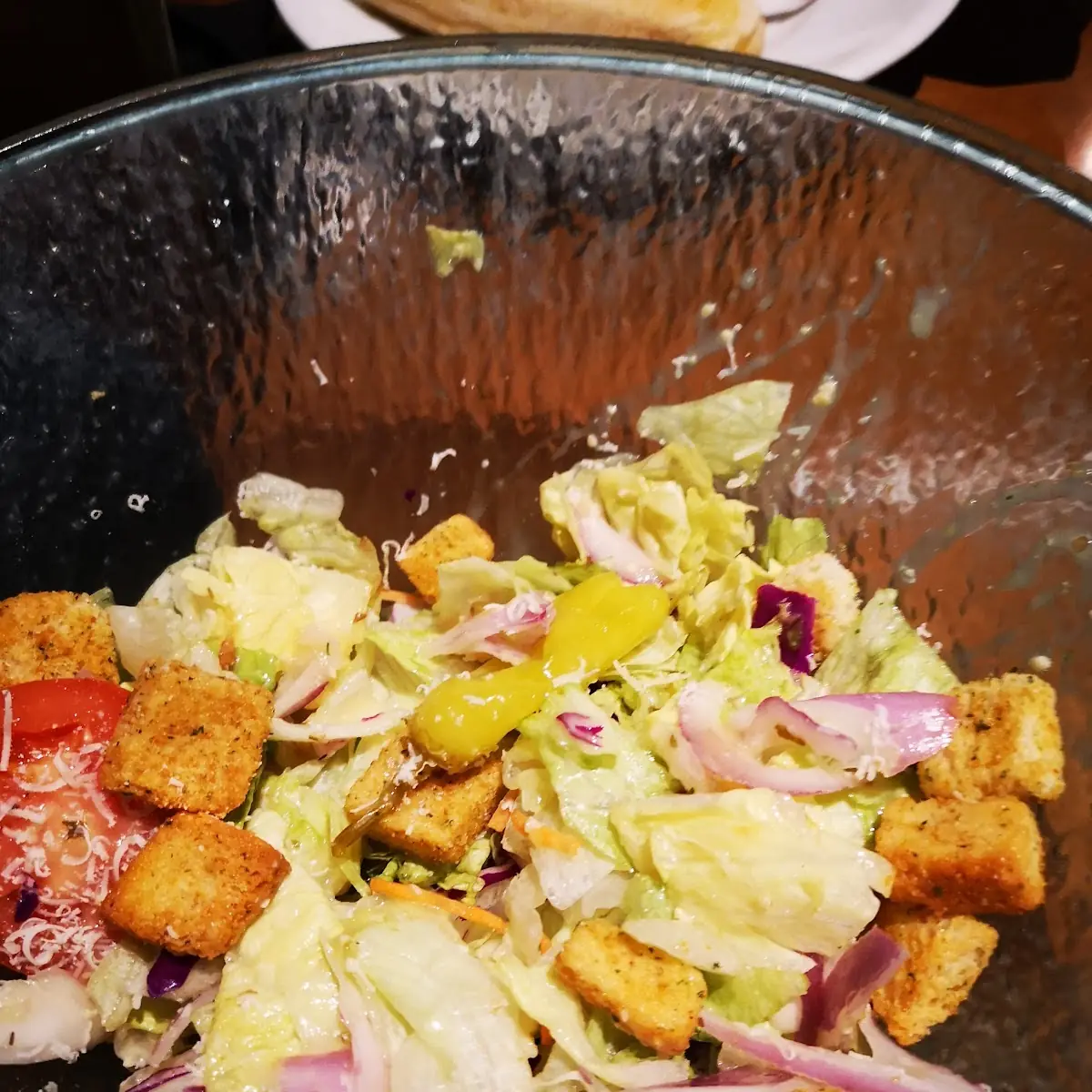 Salad with Italian Dressing