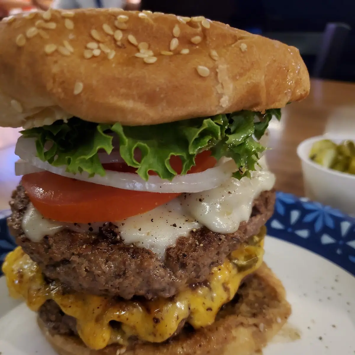 Jalapeño Double Cheese Burger
