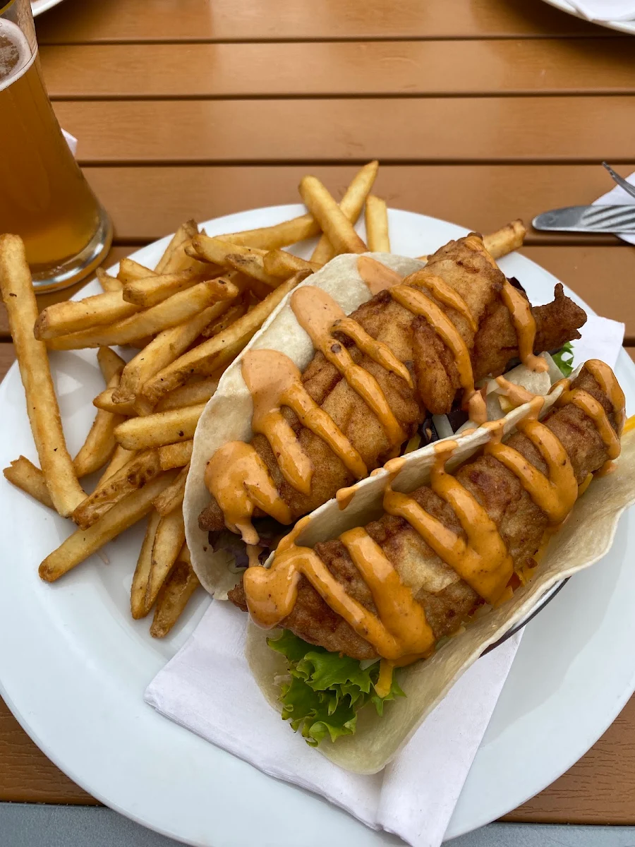 Fish Tacos and Fries