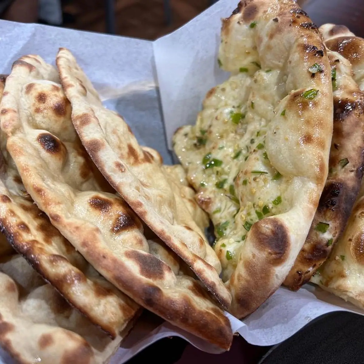 Garlic Naan N Paneer Butter Masala