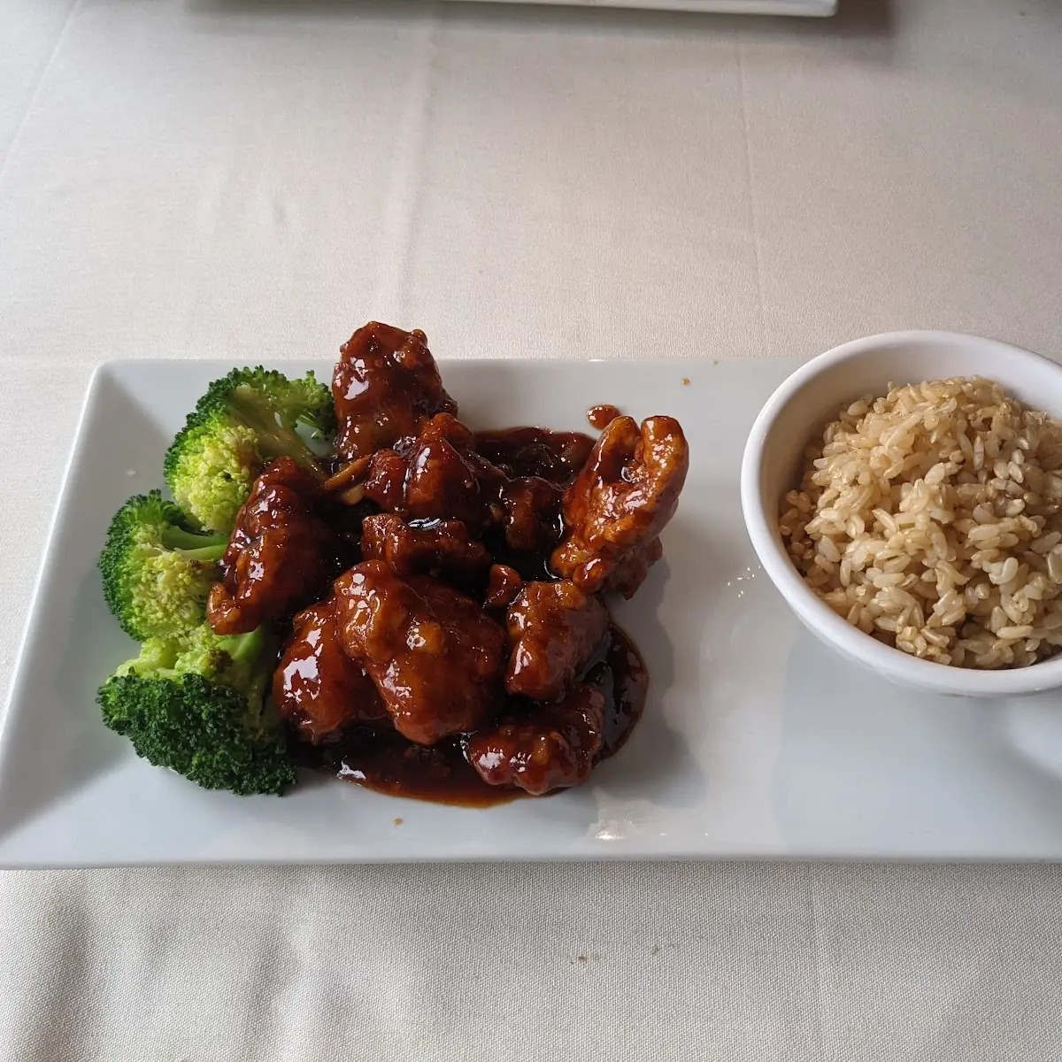 General TSO's Chicken Lunch