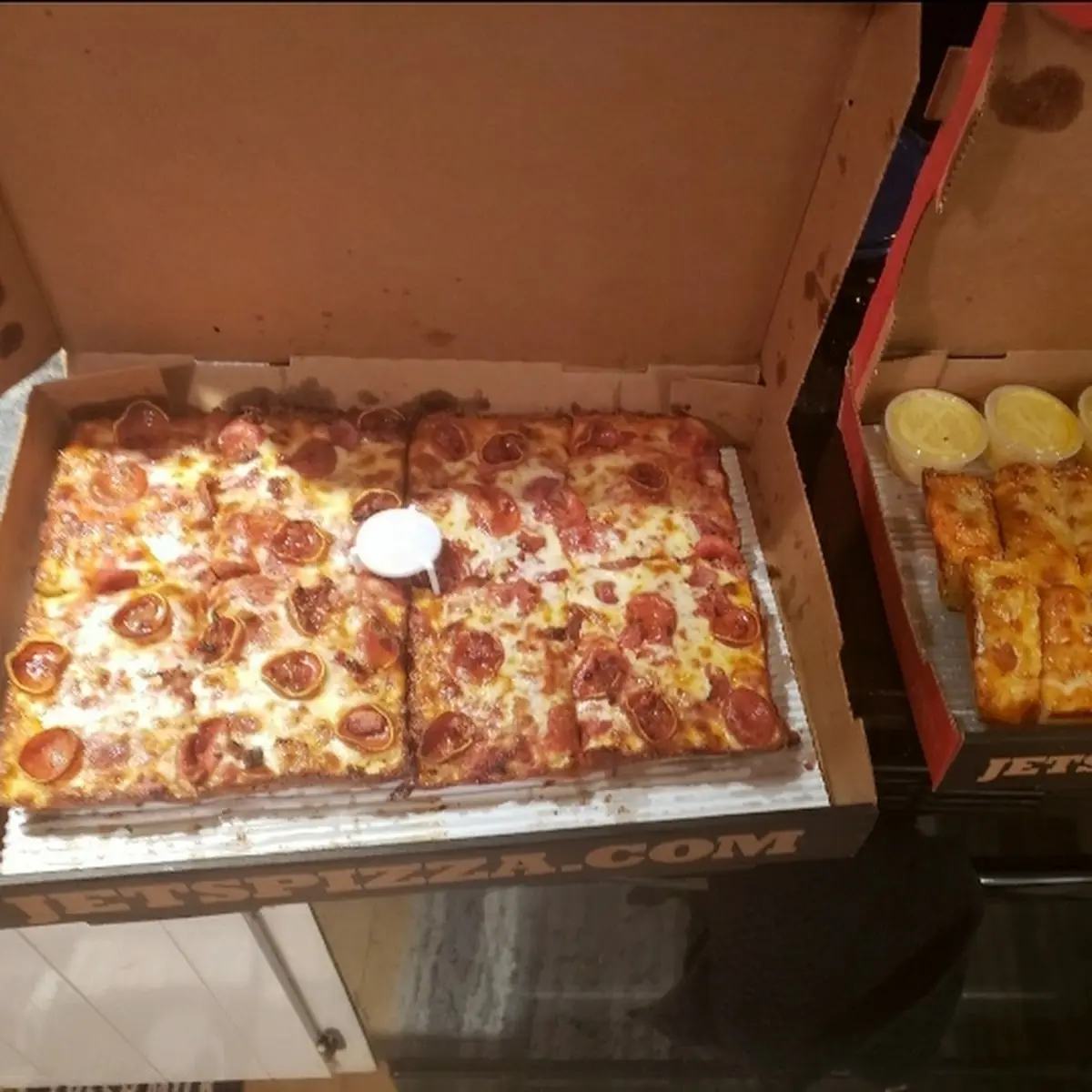 Pizza and Bread Sticks