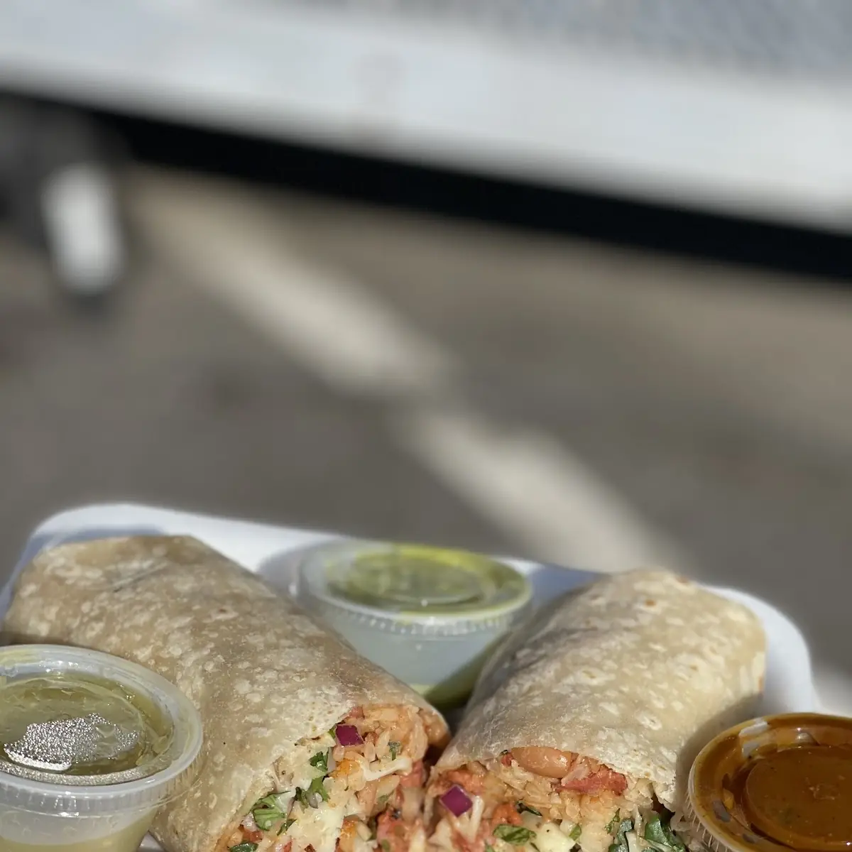 Veggie burrito