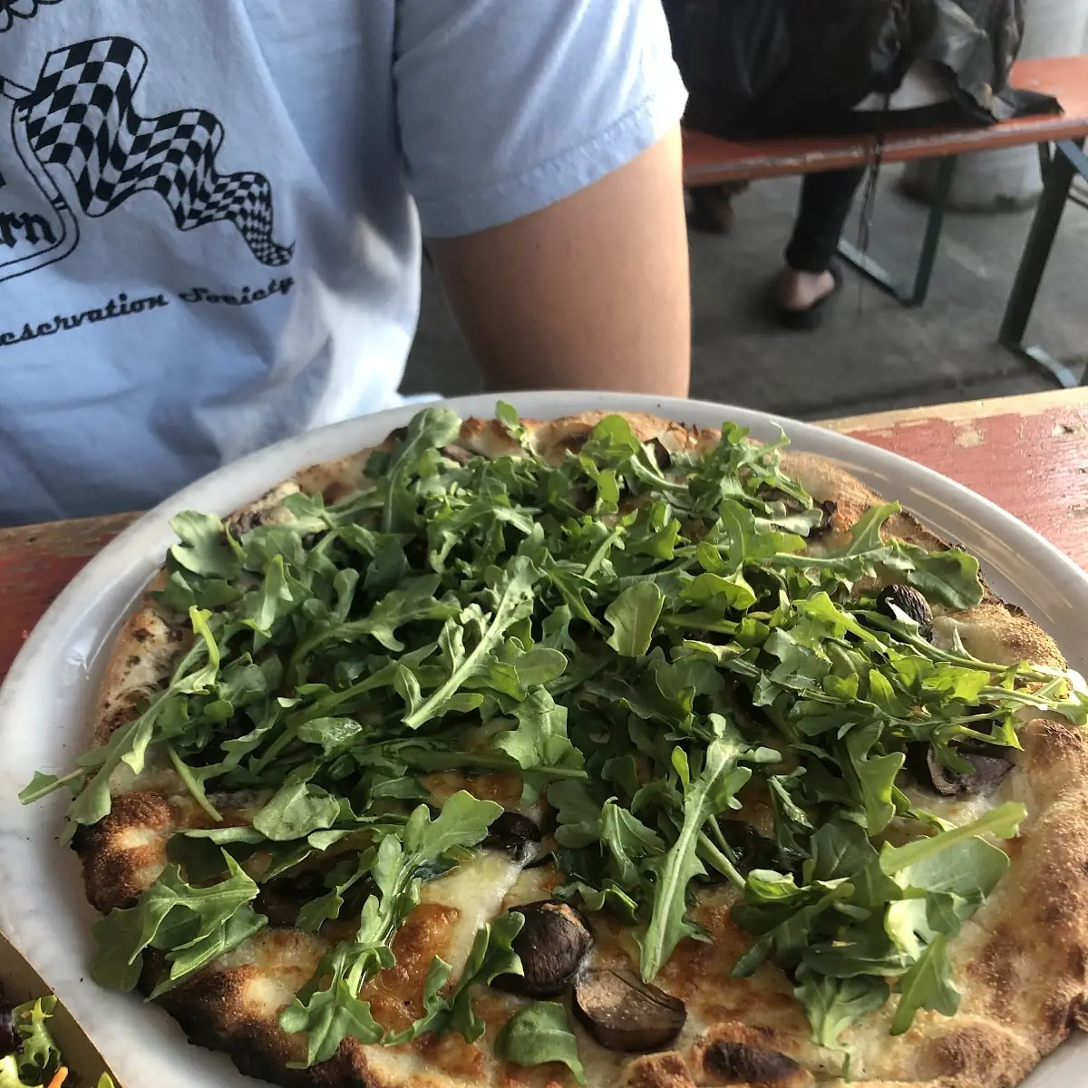 Mushroom Pizza