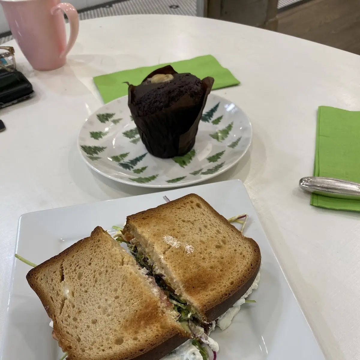 Vegetarian Sandwich on Gluten Free Bread