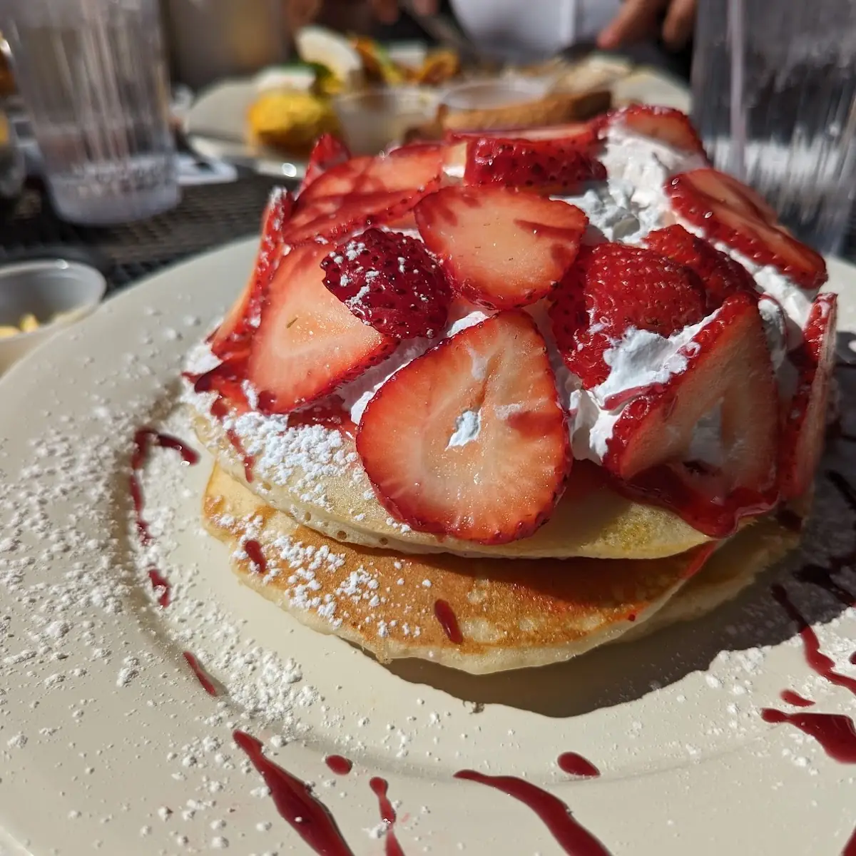 Strawberry Short Pancakes