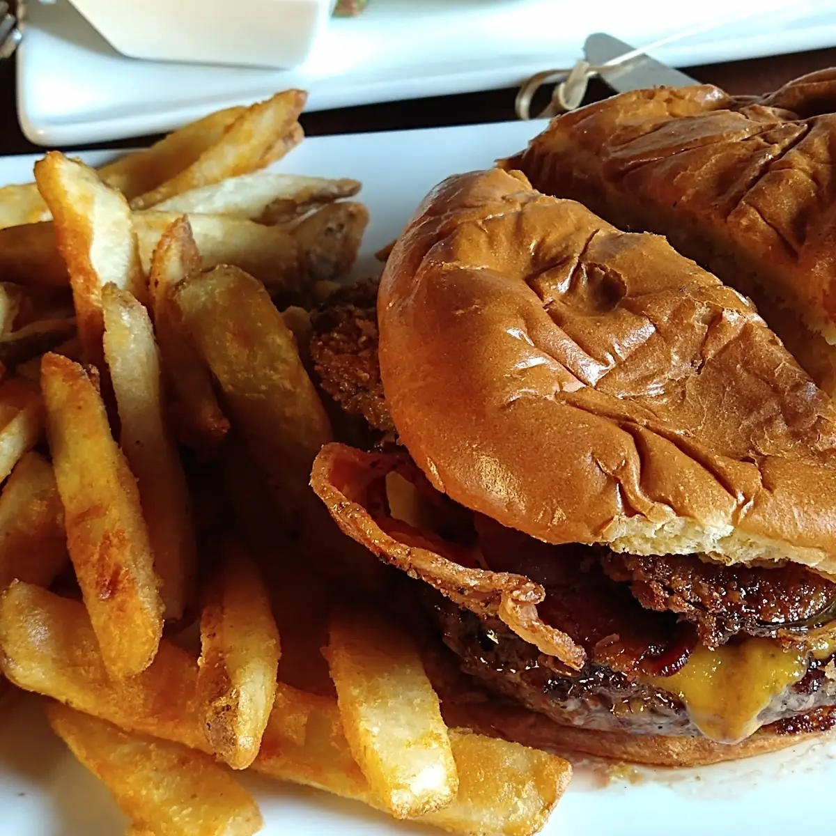 Raven Burger Add Cheddar Cheese to Die For