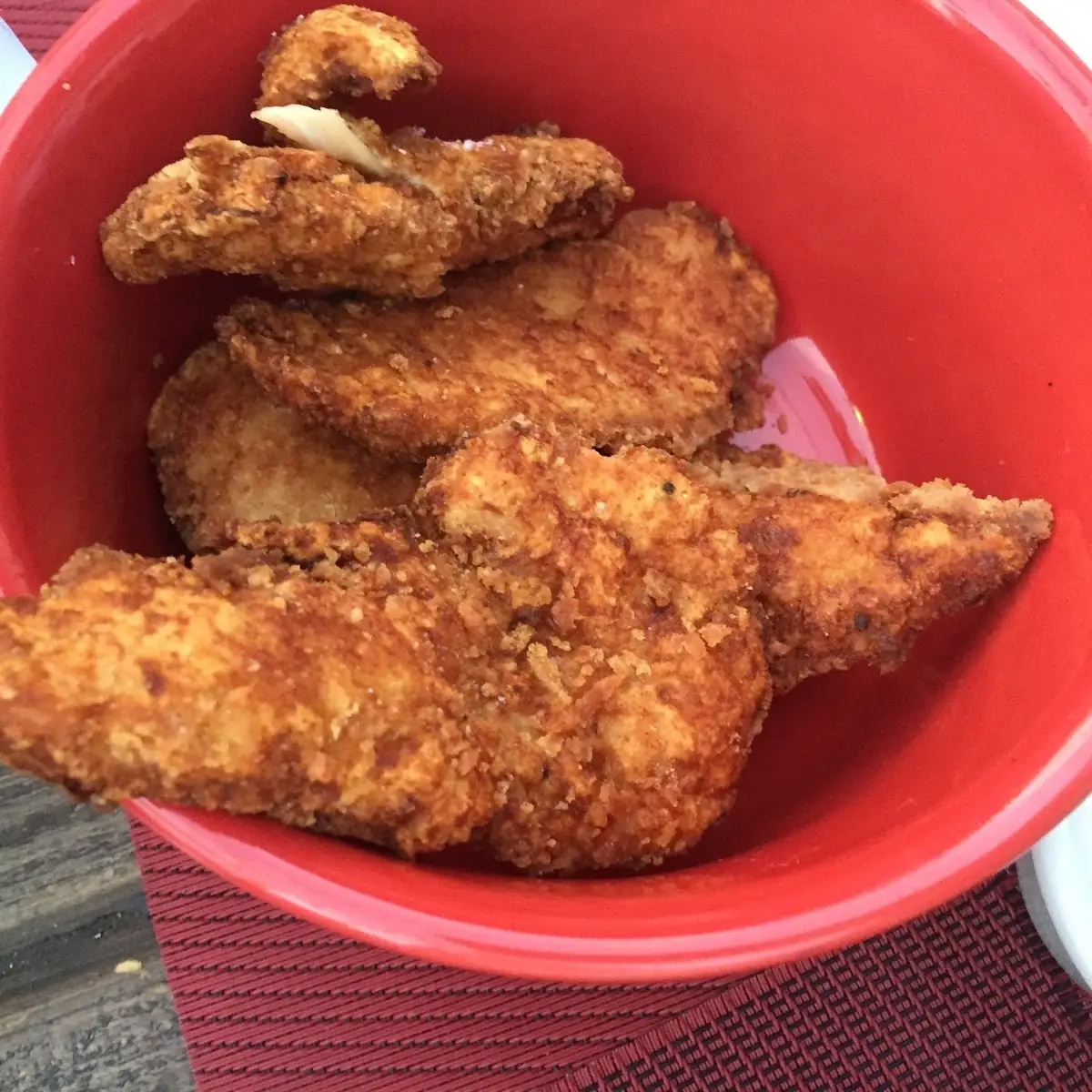 Crispy Chicken Strips with Ranch Dipping Sauce