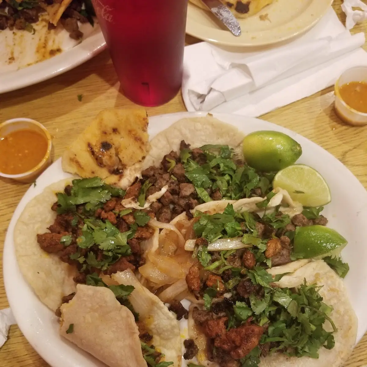 Pork and Steak Tacos