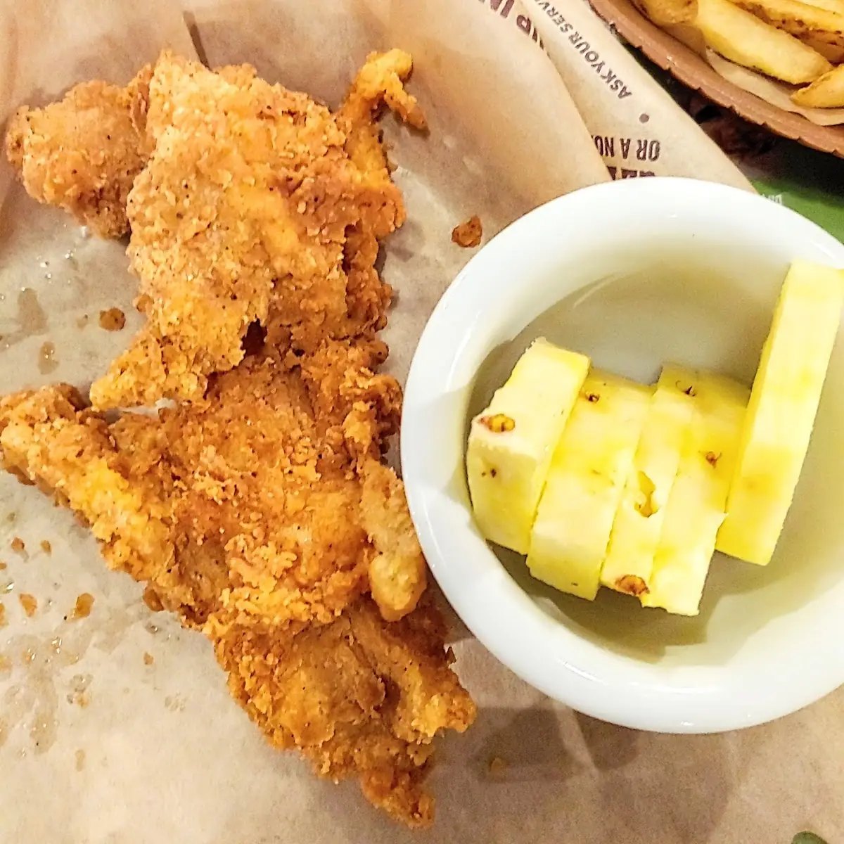 Chicken Tenders and Fries