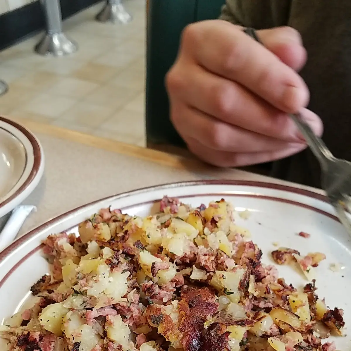 Corned Beef Hash & Eggs