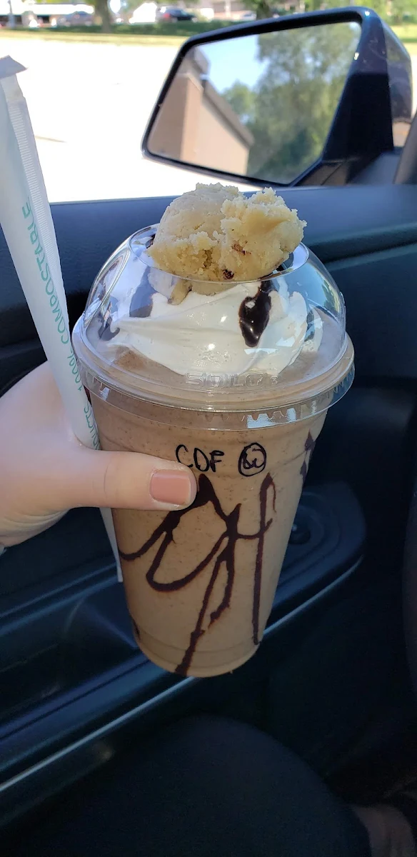 Chocolate Chip Cookie Dough Frappe