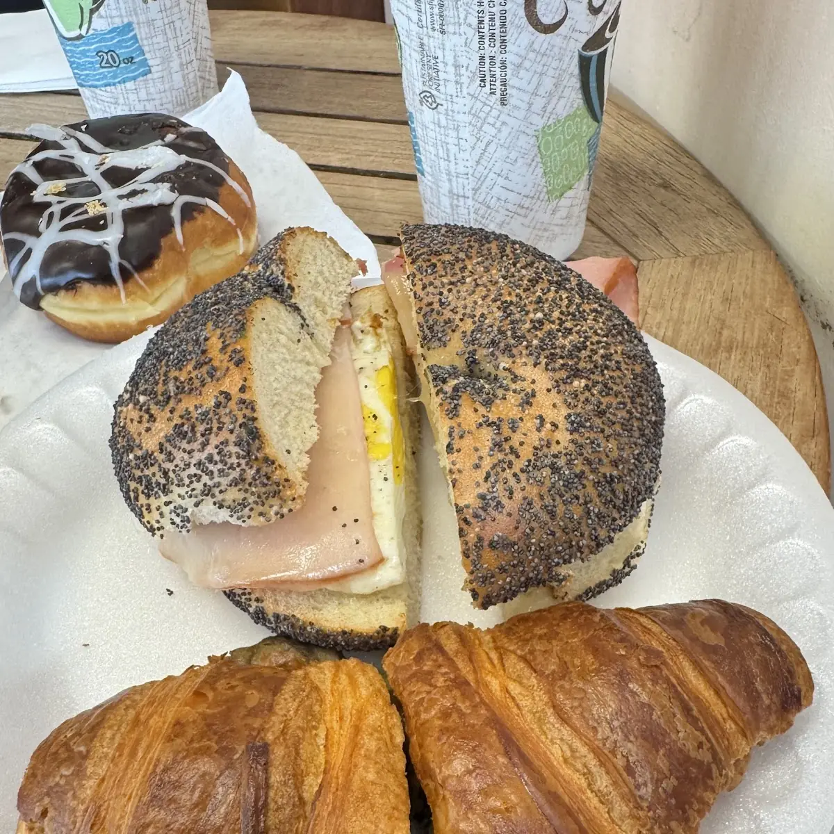 Croissant Ham Provolone