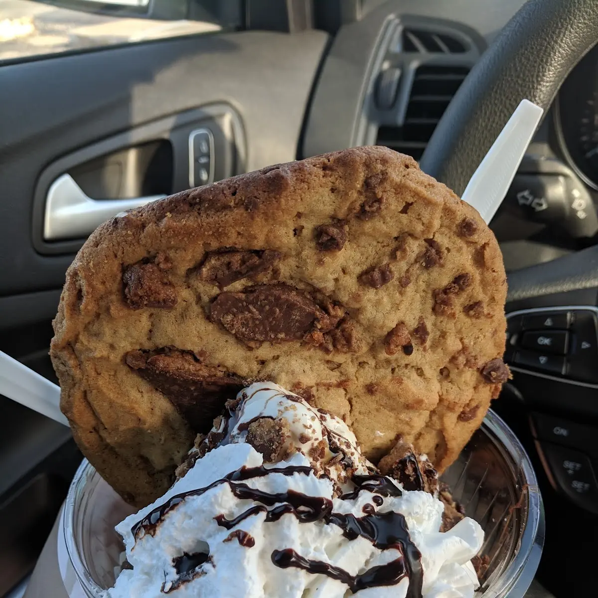 Giant Cookie Sundae