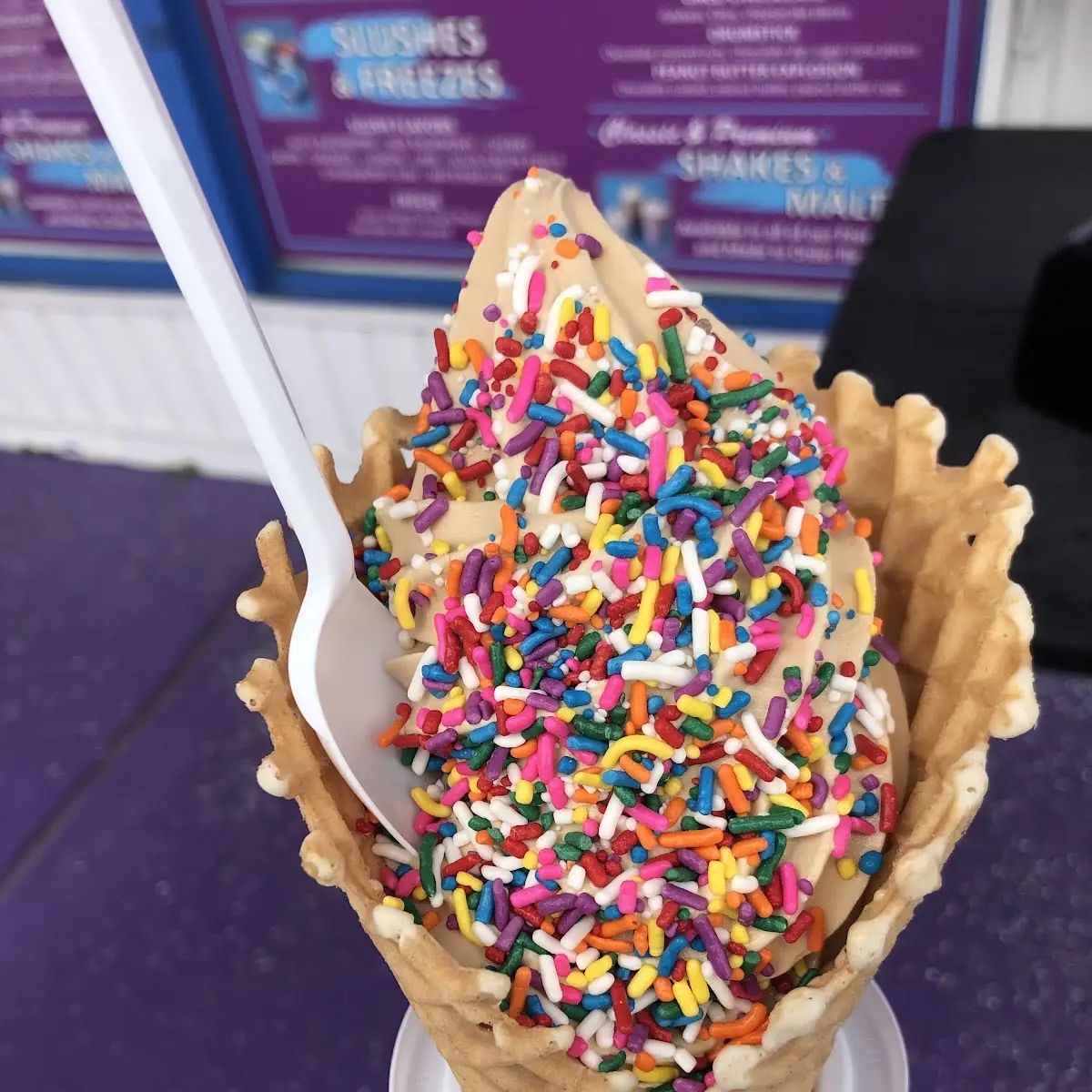 Salted Caramel with Sprinkles