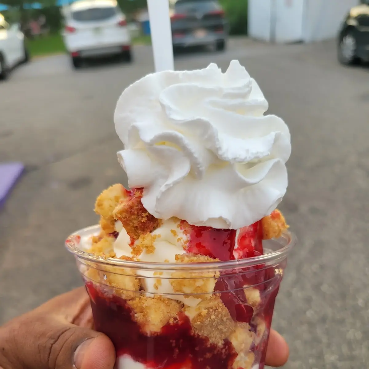 Strawberry Cheesecake Sundae
