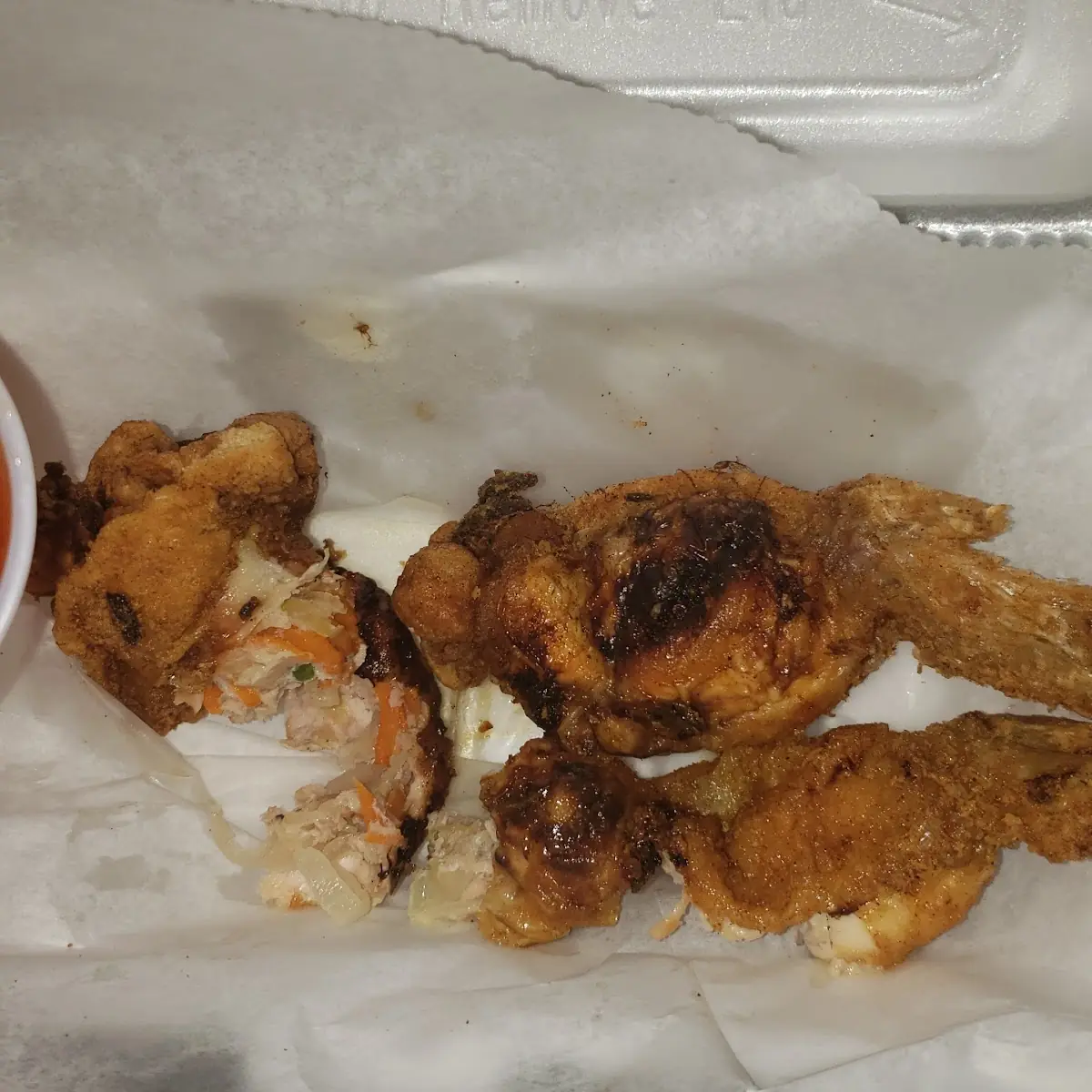 Asian Stuffed Chicken Wing