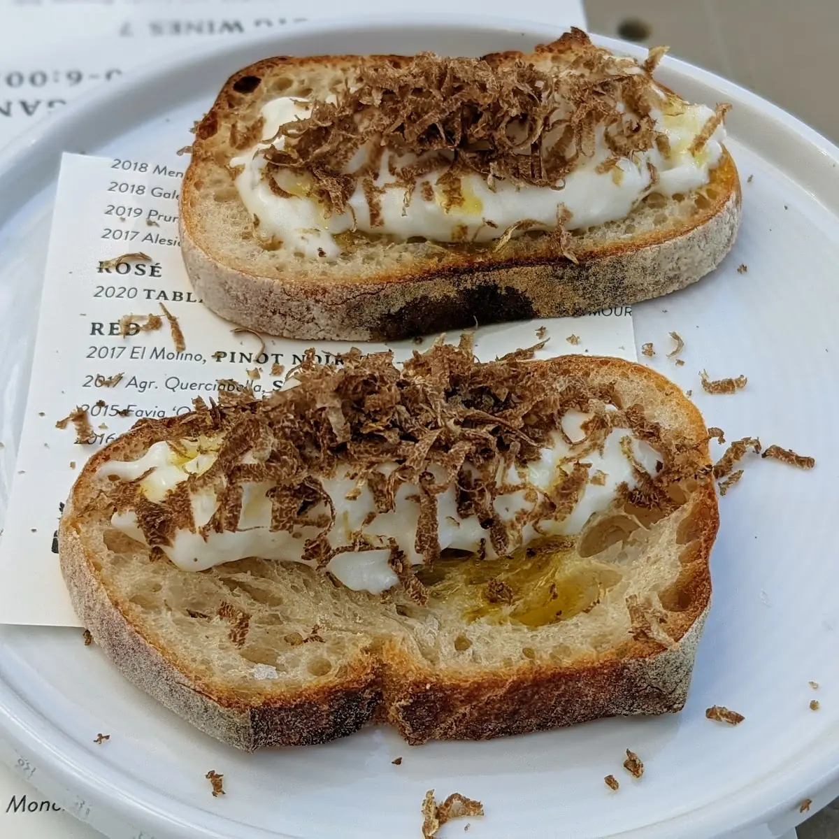 Black Truffle Grilled Cheese