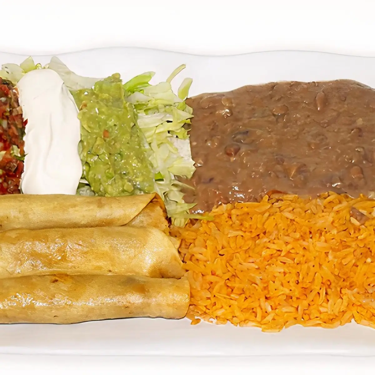 Flautas Plate
