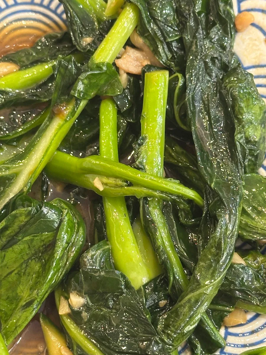 Chinese Broccoli, Fortune Dumpling