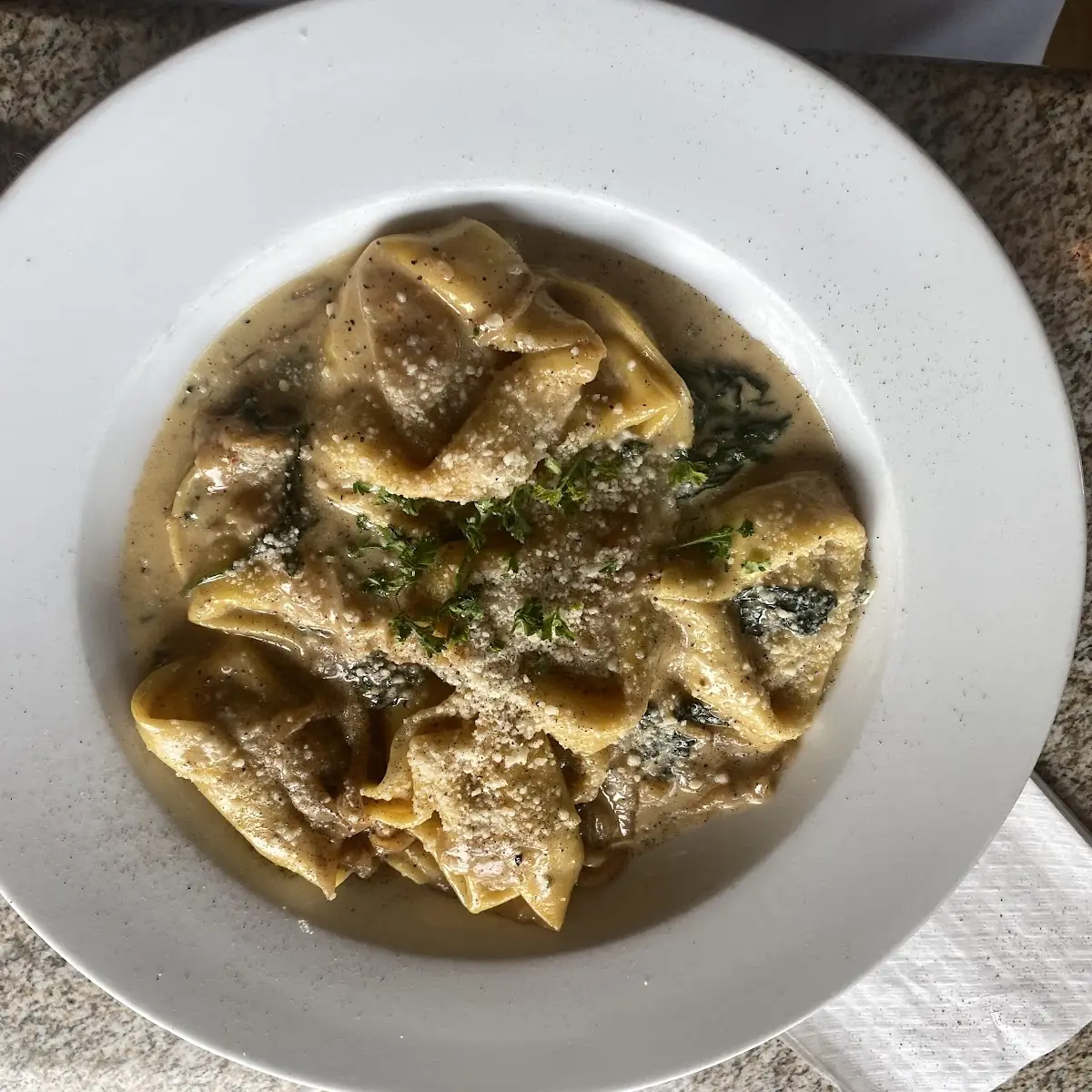 Wild Mushroom Ravioli