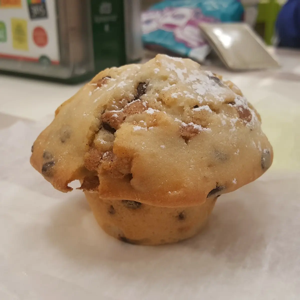 Cinammon Chocolate Chip Muffin
