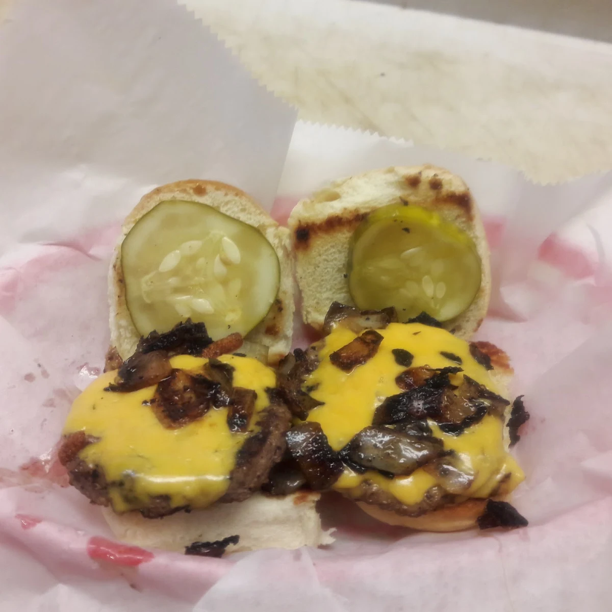 American Cheese Sliders