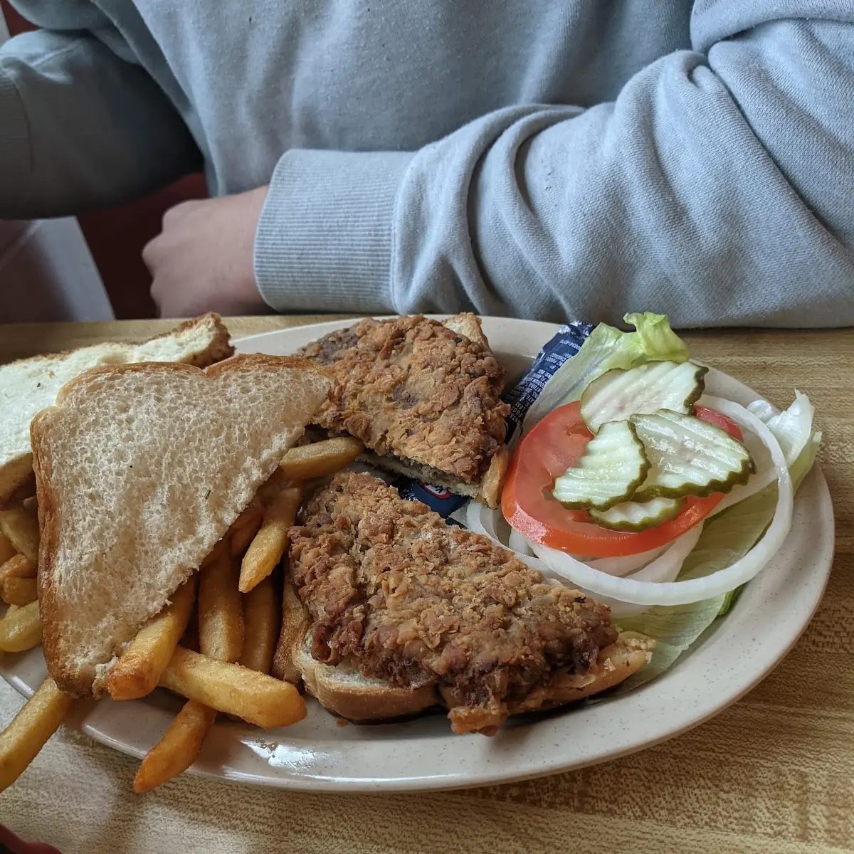 Chicken Fried Steak Sandwich