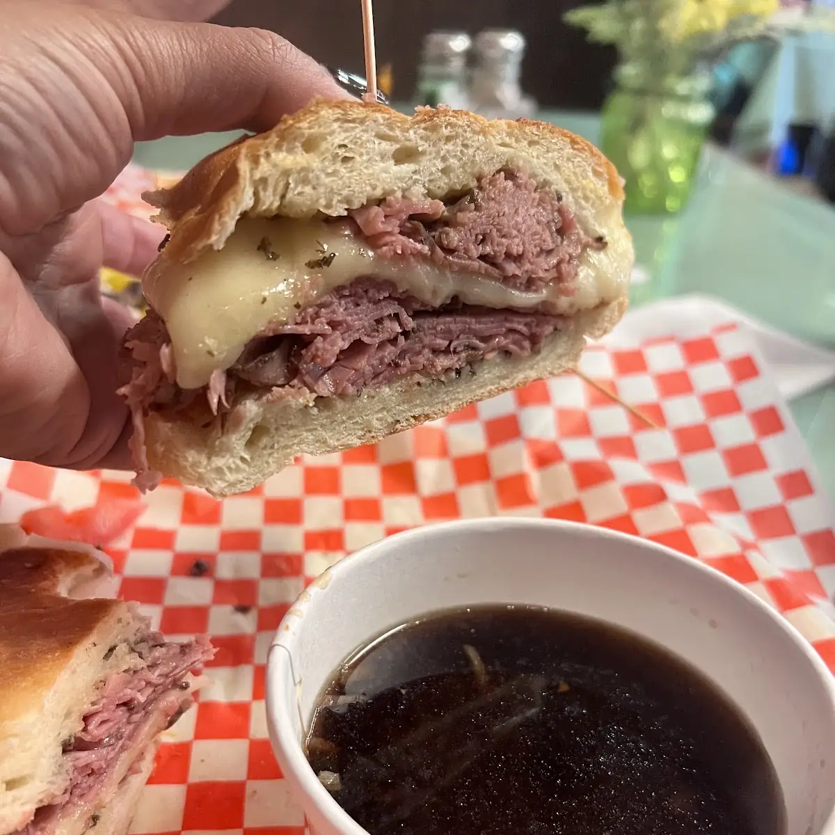 French Dip Connection