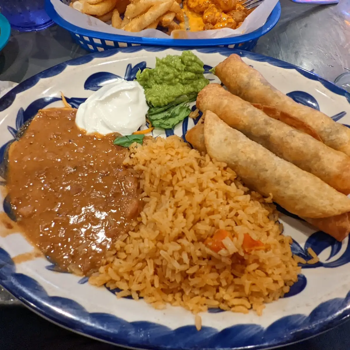 Kids Cheese Enchilada Rice & Beans