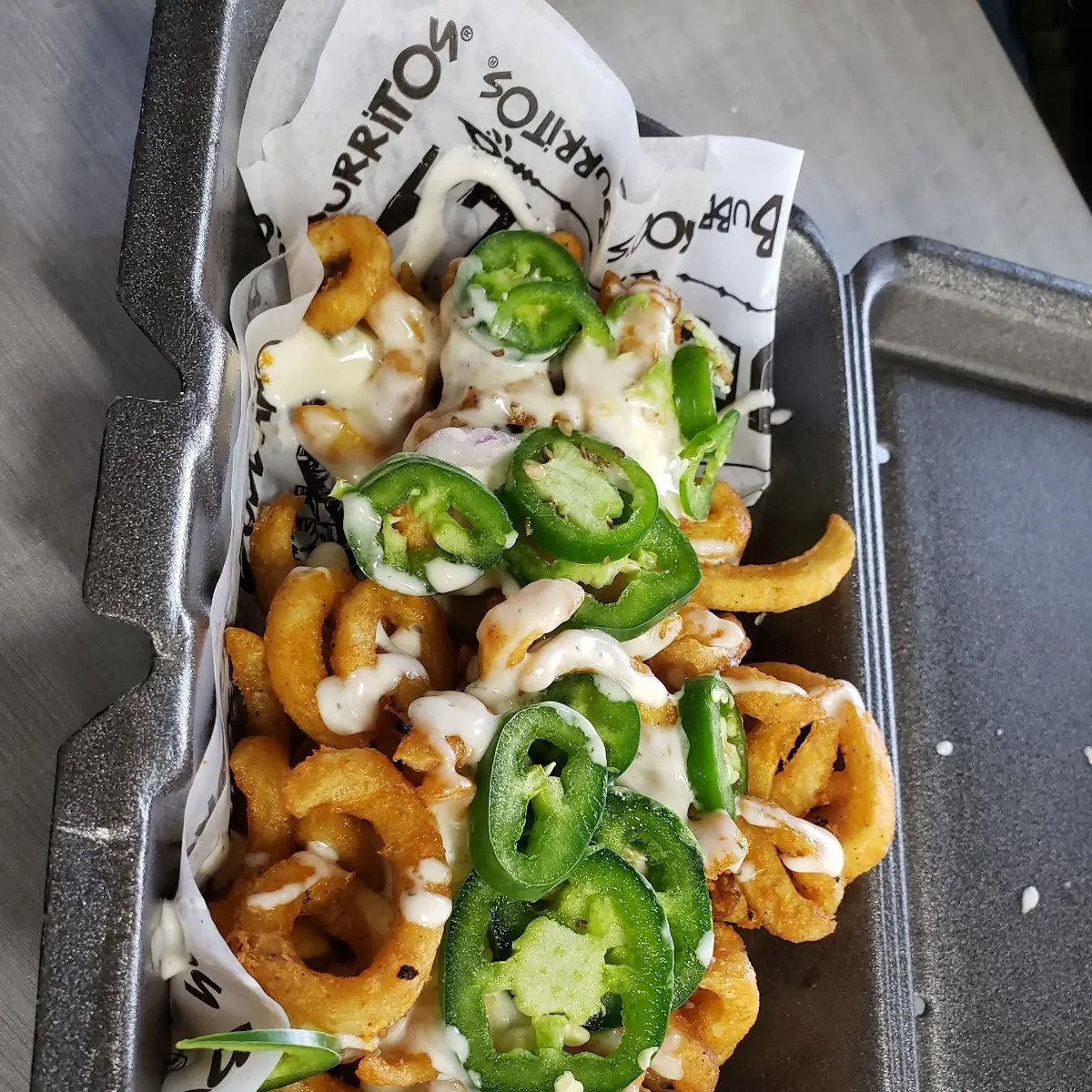 Loaded Curly Fries