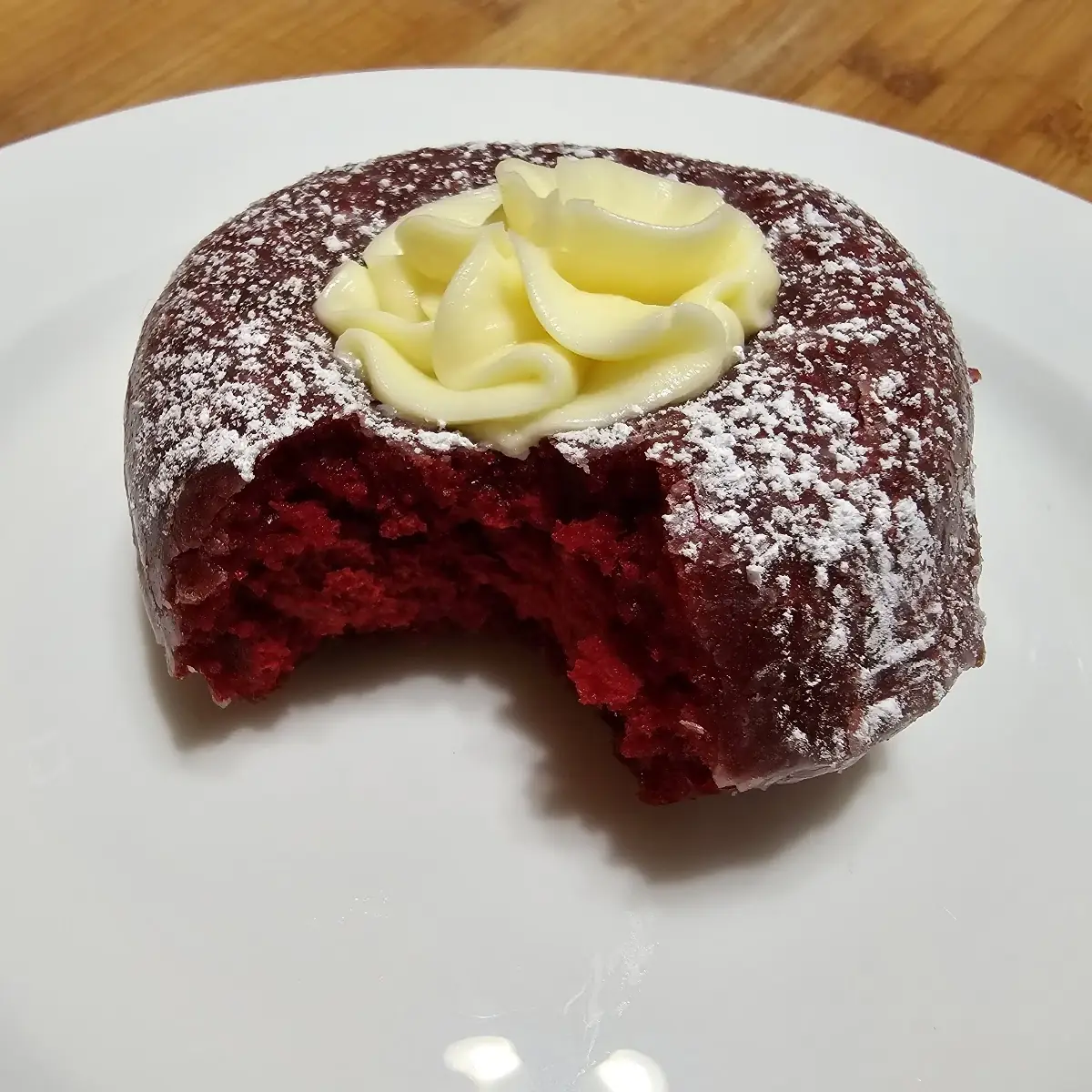 Red Velvet Donut Cake