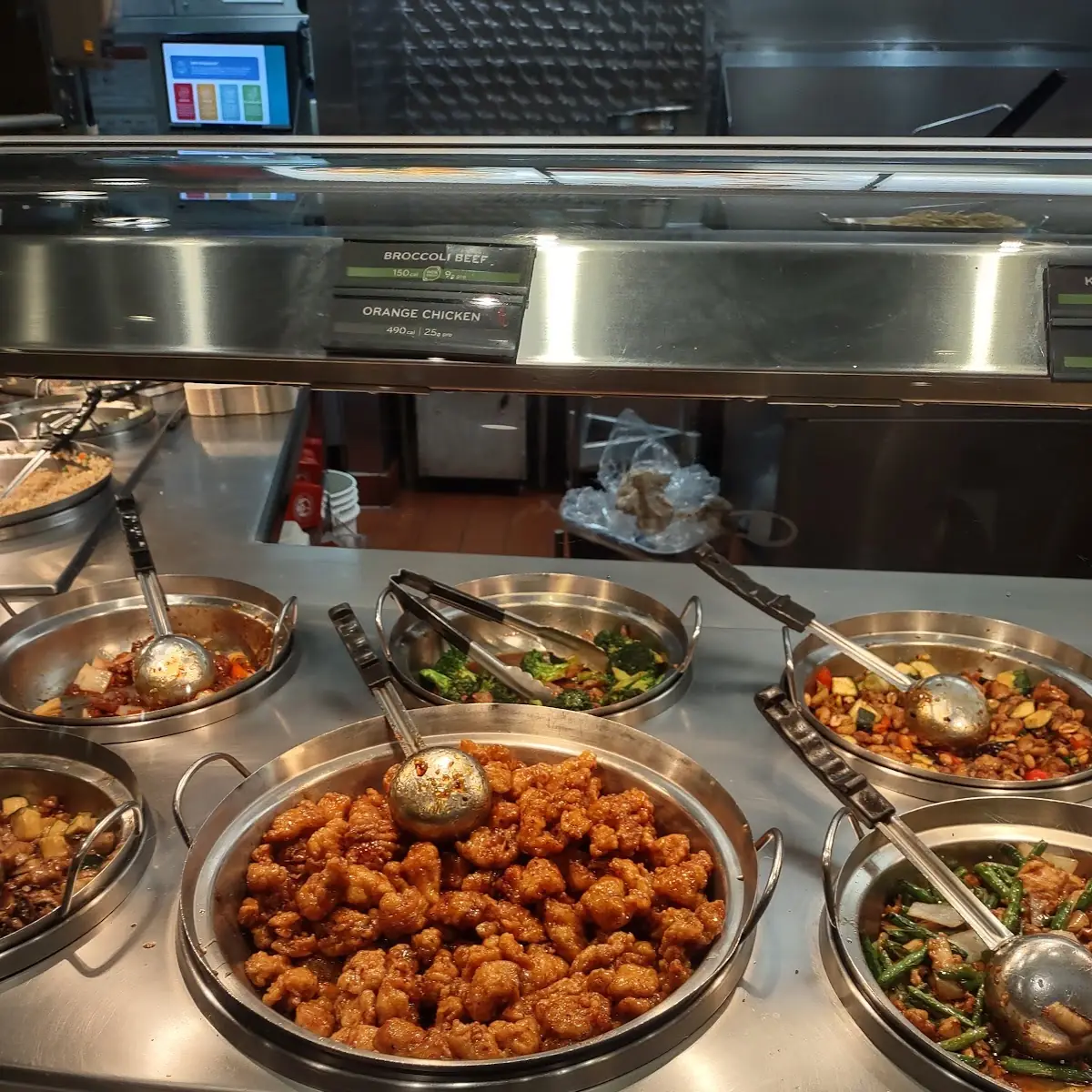 Orange Chicken Broccoli Beef
