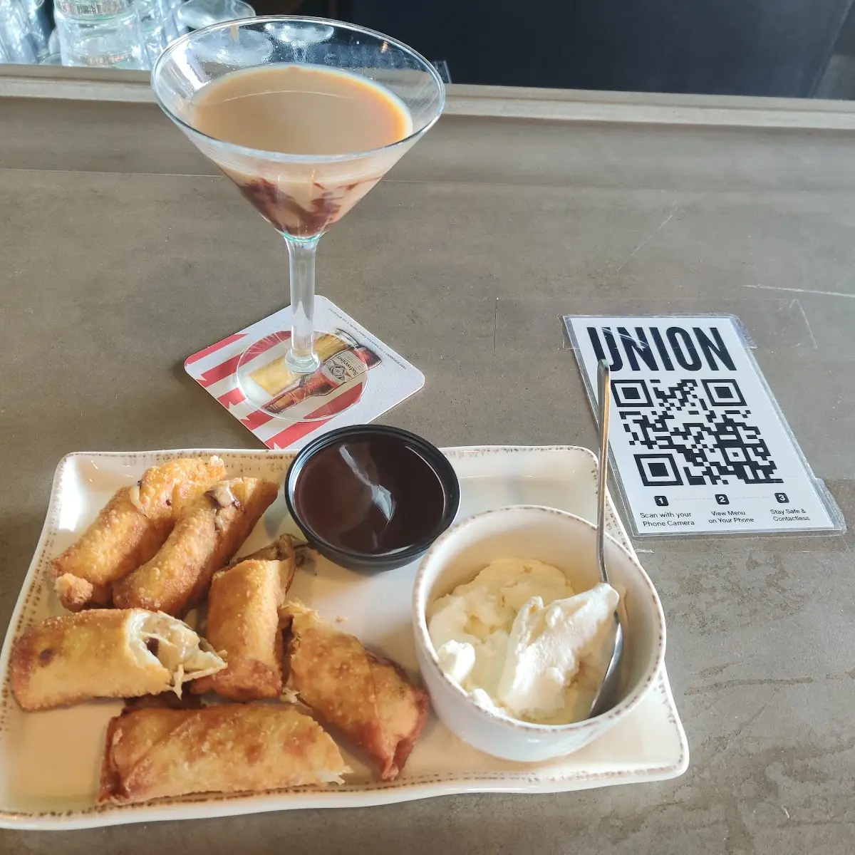 Cookie Dough Egg Roll Dessert