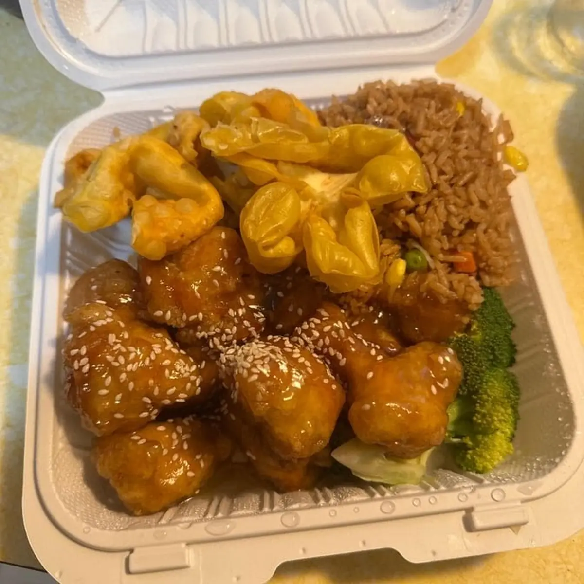 Tuesday- Genral Tso Chicken,Spring roll