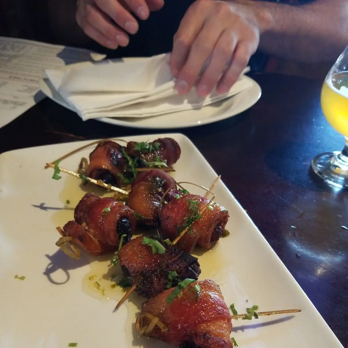 Bacon Wrapped Dates