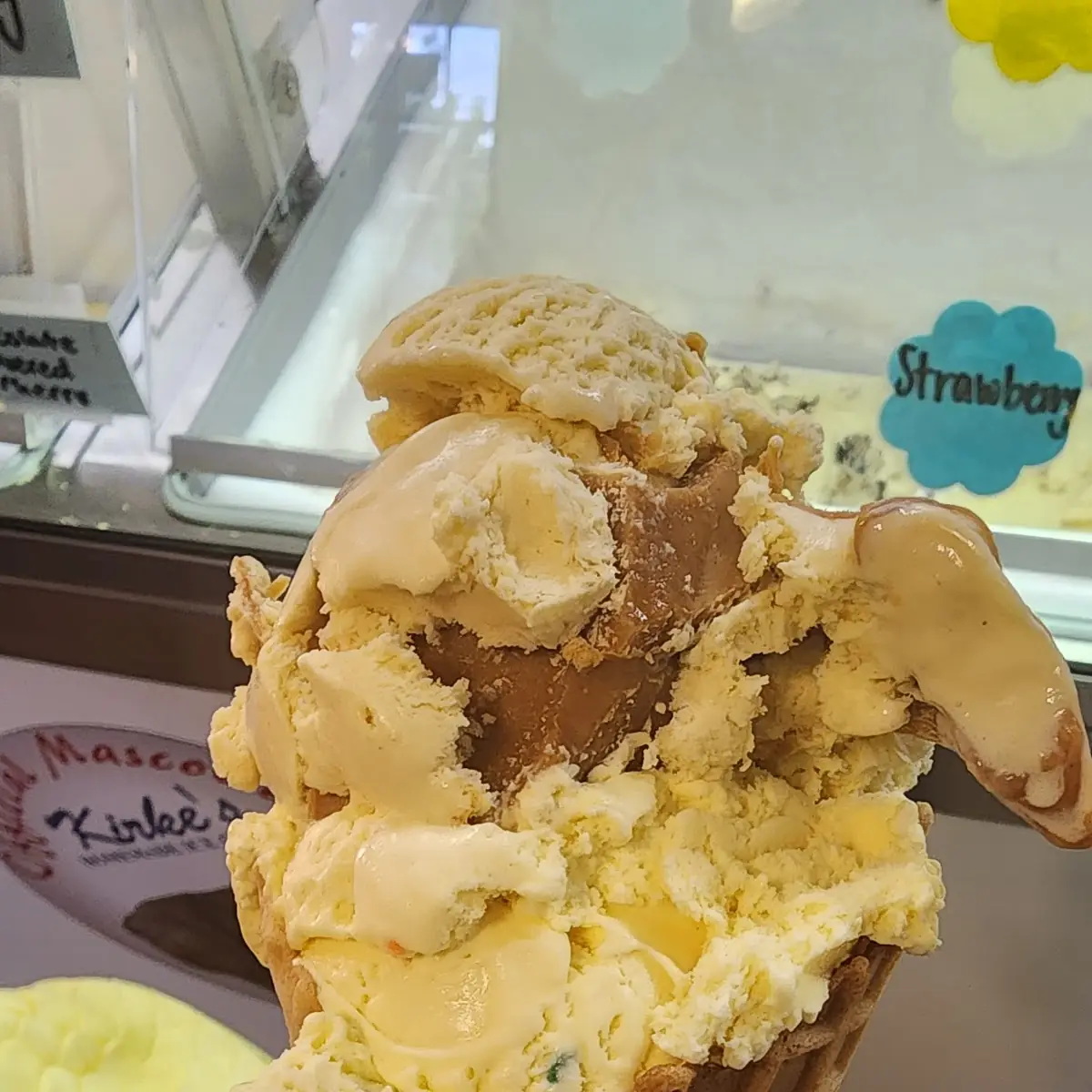 Peanut Butter Ice Cream Cone