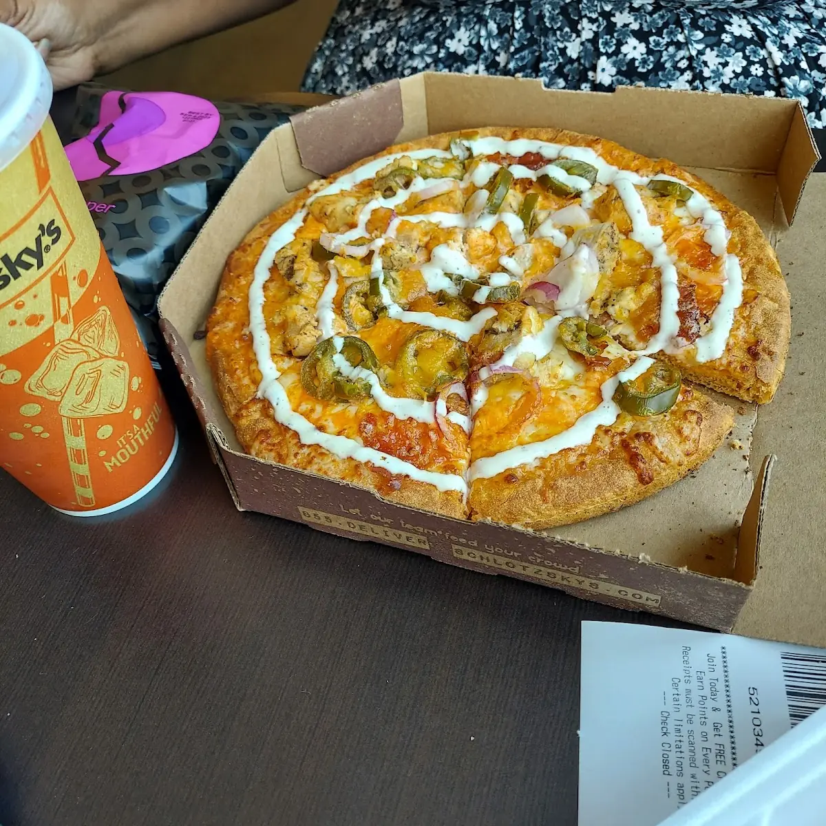 Chipotle Chicken Bacon Pizza