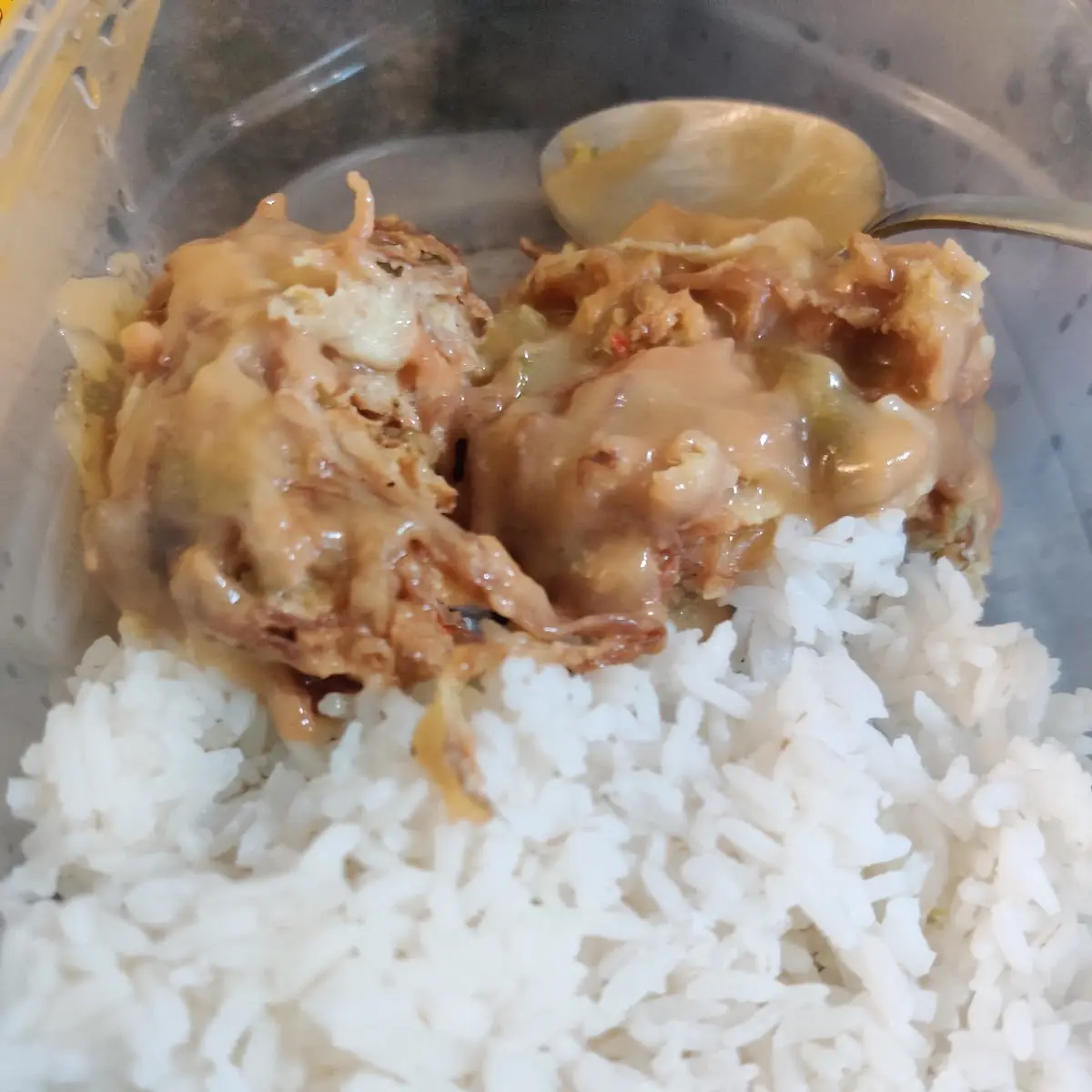 Egg Foo Young Fried Omelette in Gravy