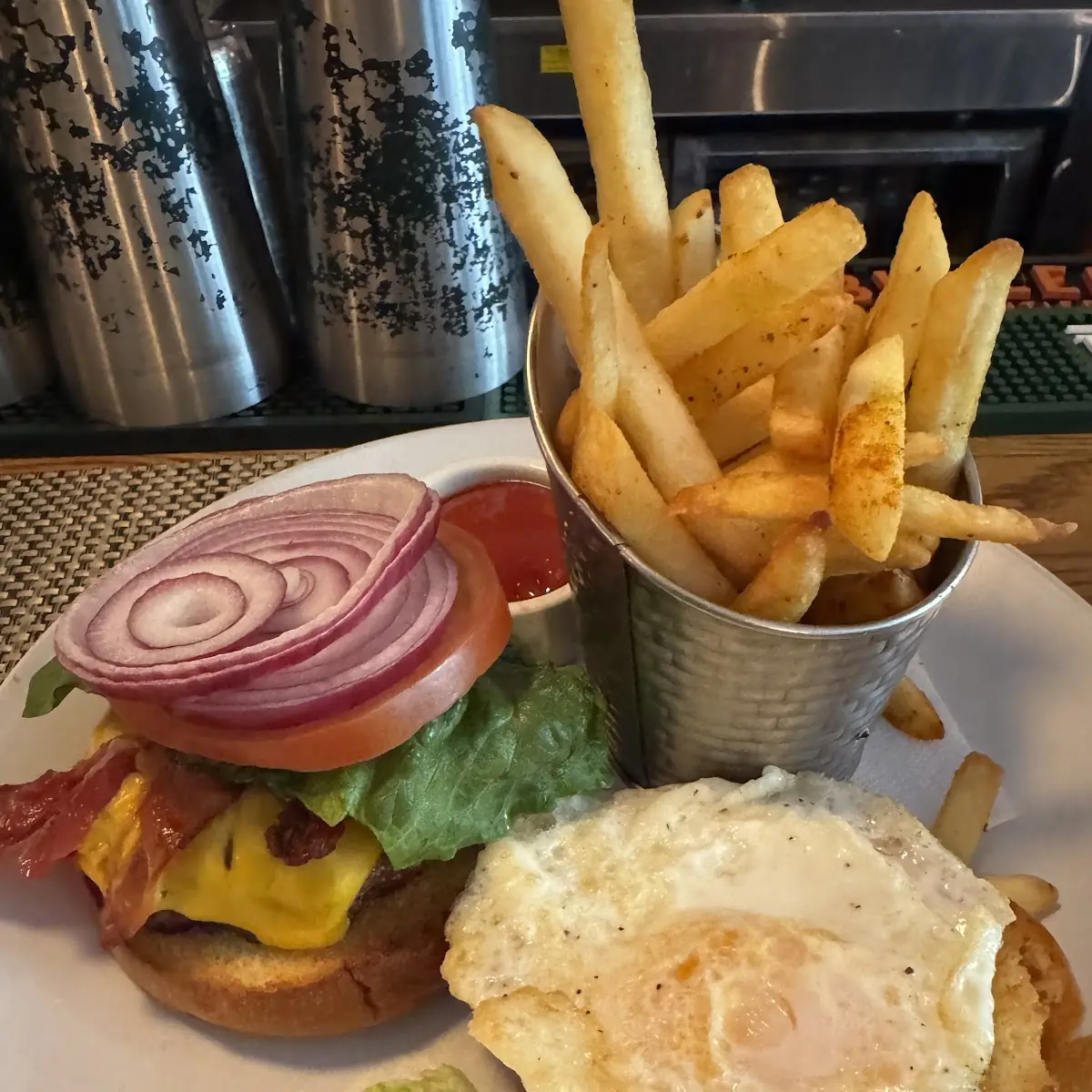 Hamilton's Brunch Burger