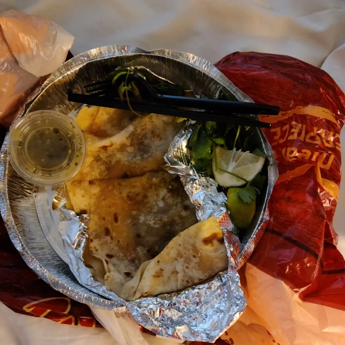 Fire-Grilled Chicken Burrito