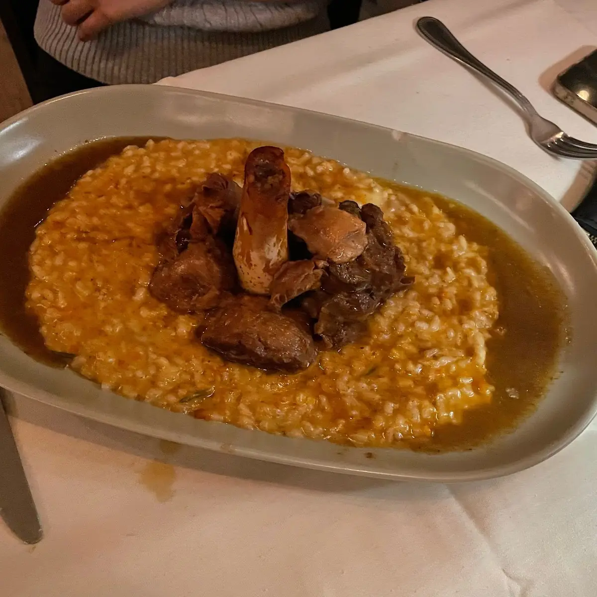 Risotto and Bone Marrow