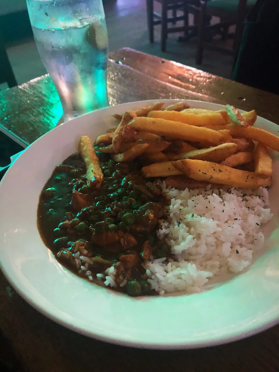Curry Chicken and Chips, J.B. O'Reilly's