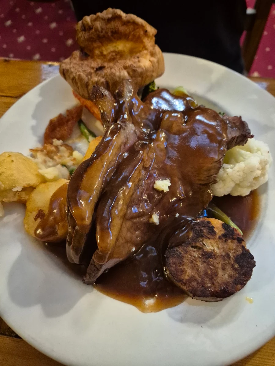 Roast Beef Dinner, J.B. O'Reilly's