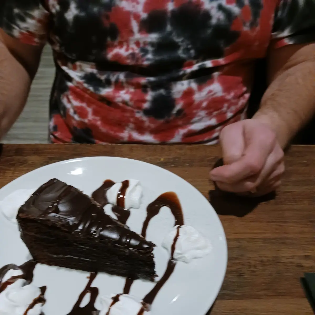 Double Chocolate Fudge Cake