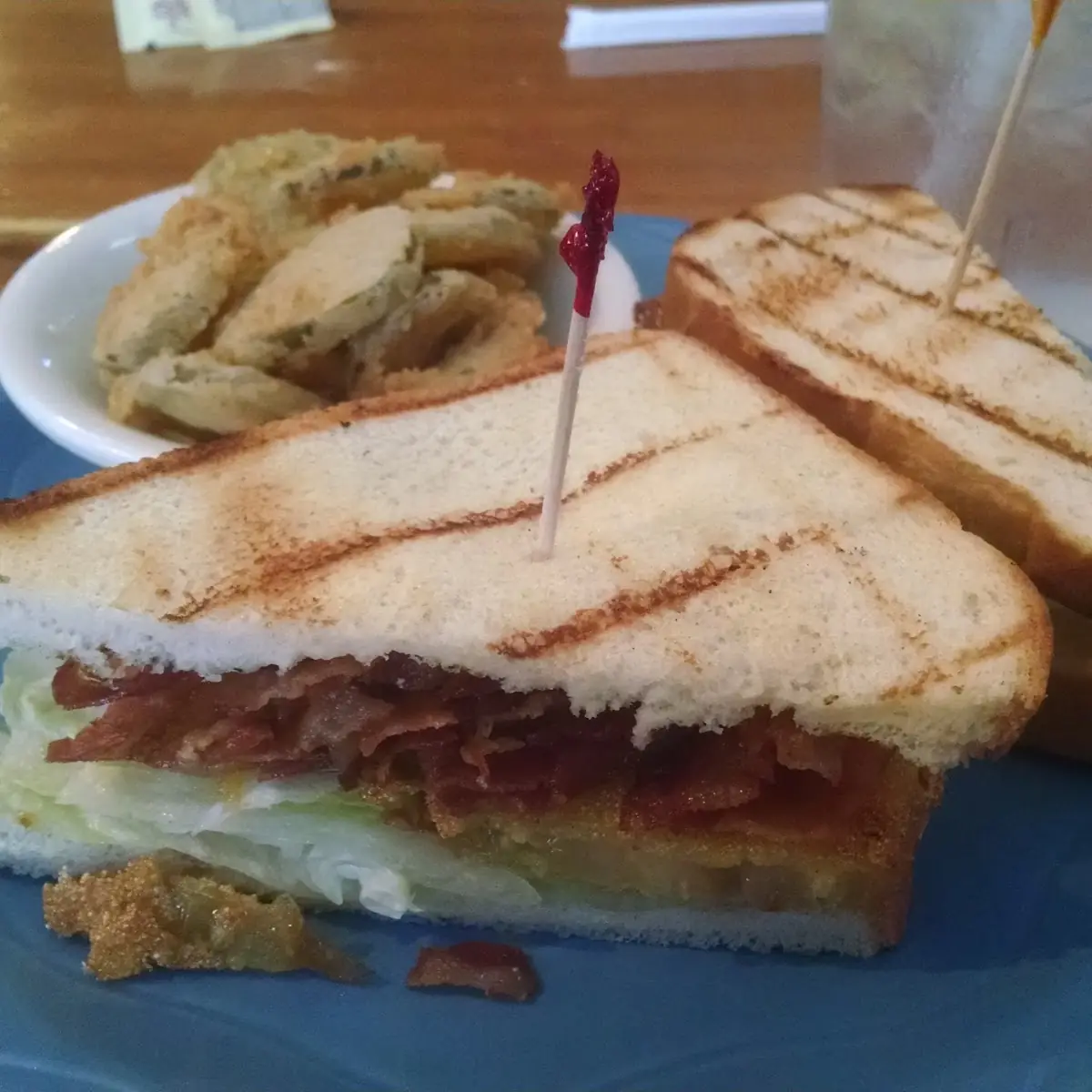 blt with Fried Green Tomatoes