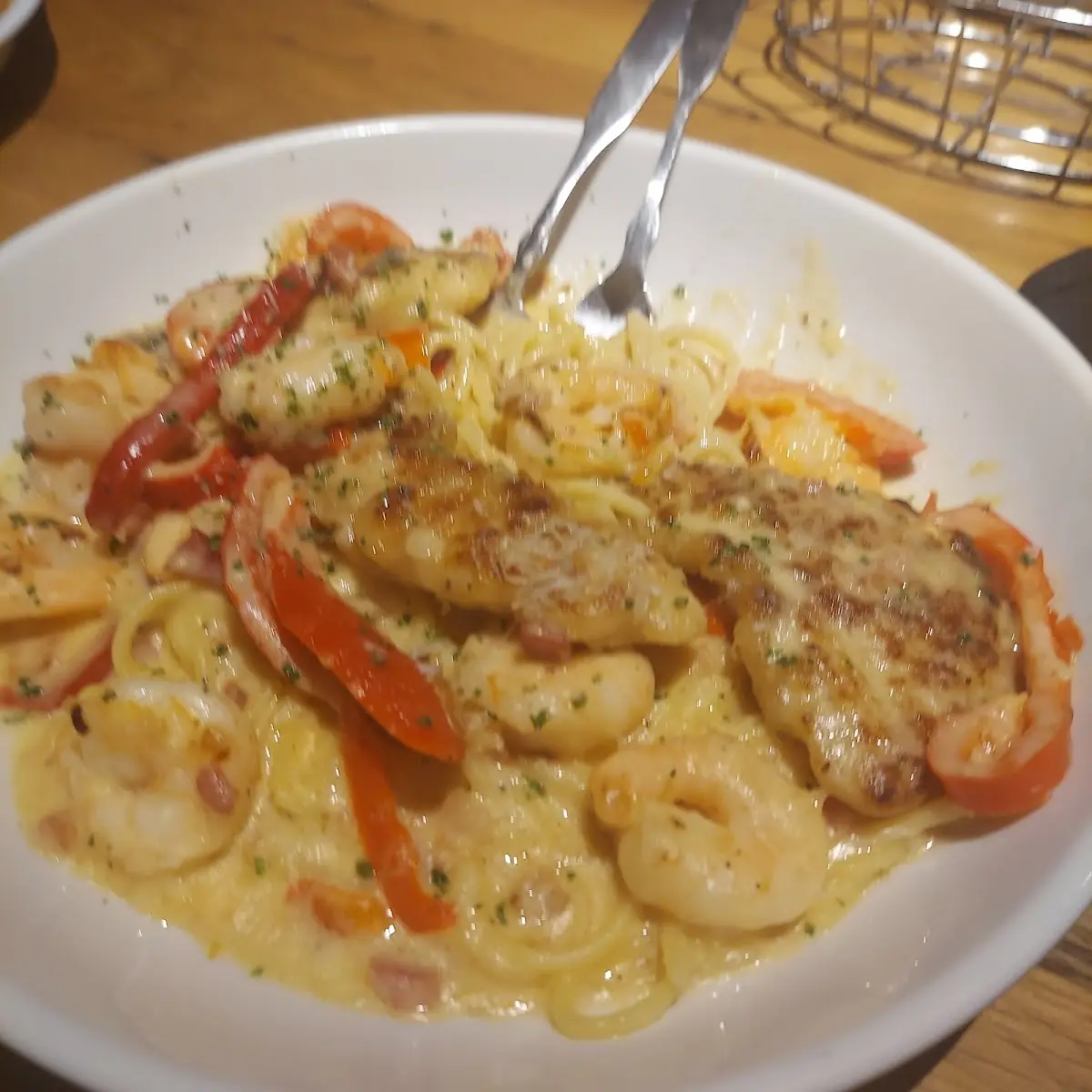 Chicken Scampi