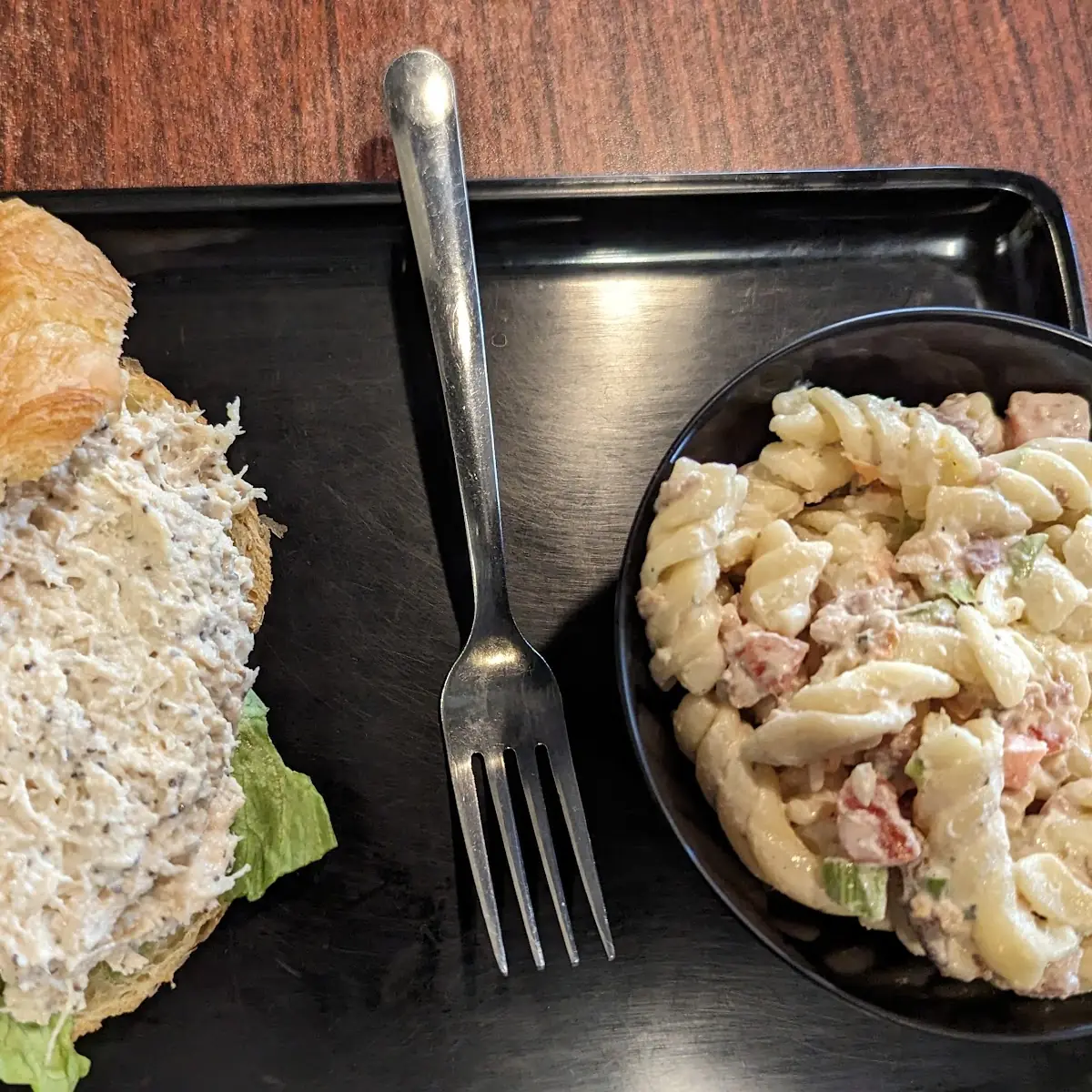Chicken Salad on a Croissant