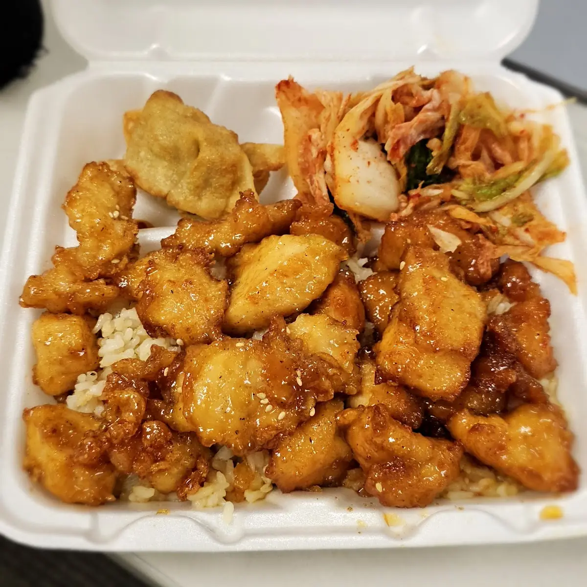 Korean Fried Chicken Plate
