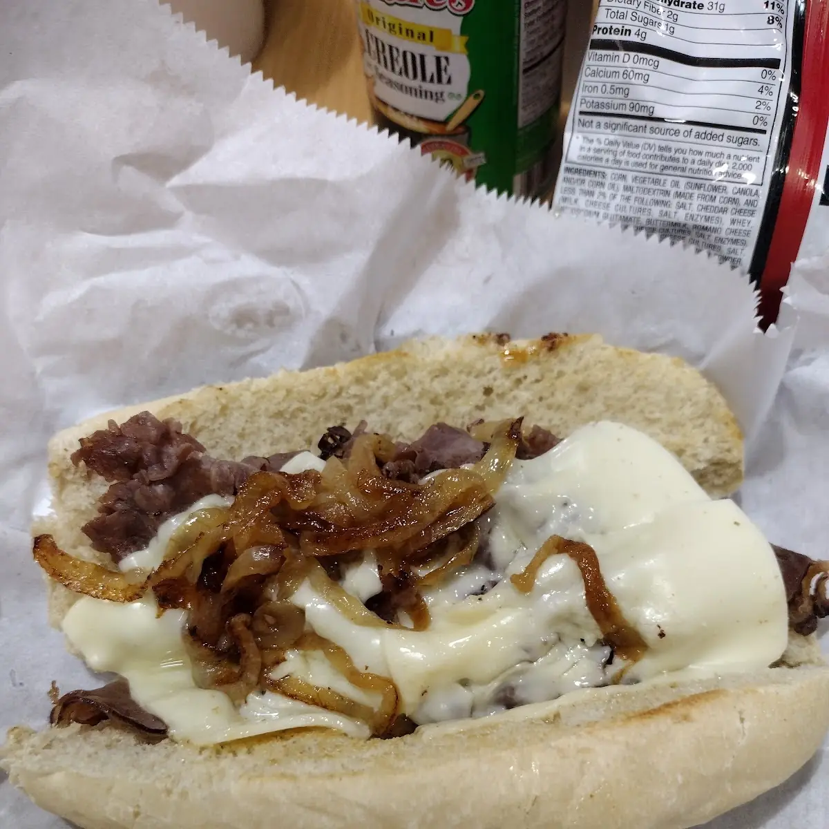 Philly Cheesesteak Sandwich
